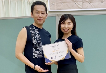村神一誠ウォーキング講師養成講座　ベーシックコース課程修了